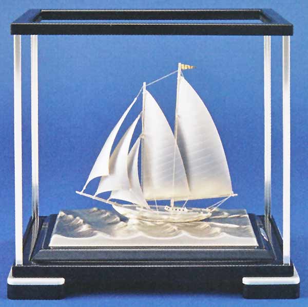 スクーナーヨット | 銀製品 | 清田工芸